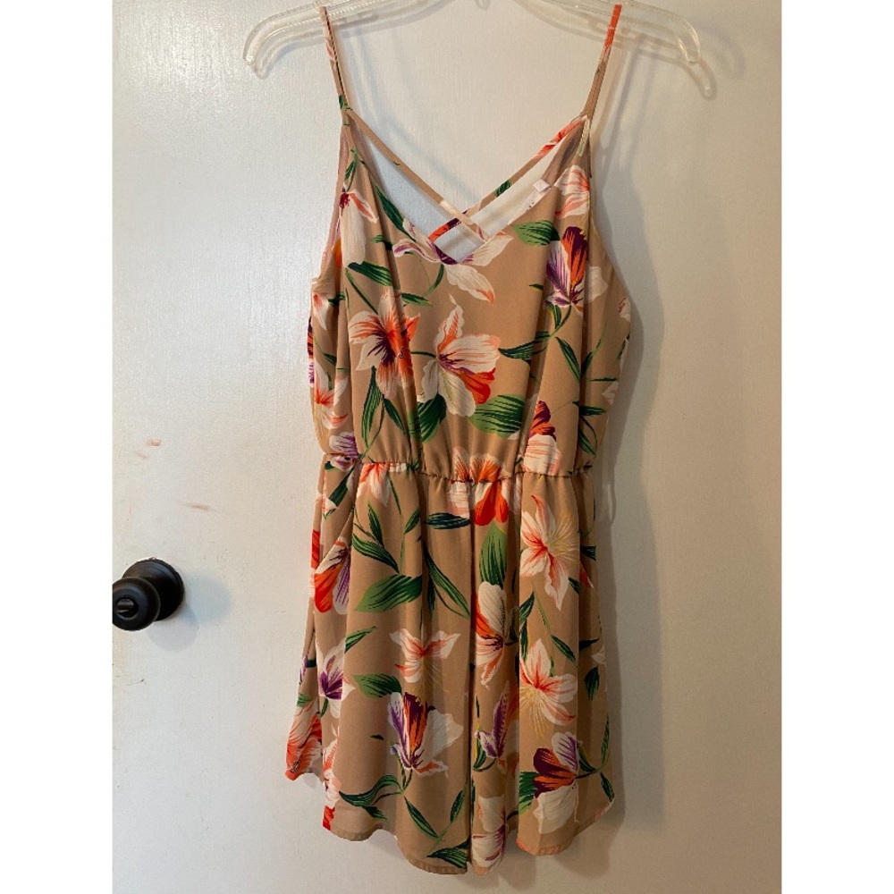 Flowery Romper